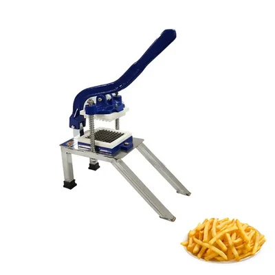 Hand Operated Tabletop 9mm Finger Chips Cutting Machine for French Fries